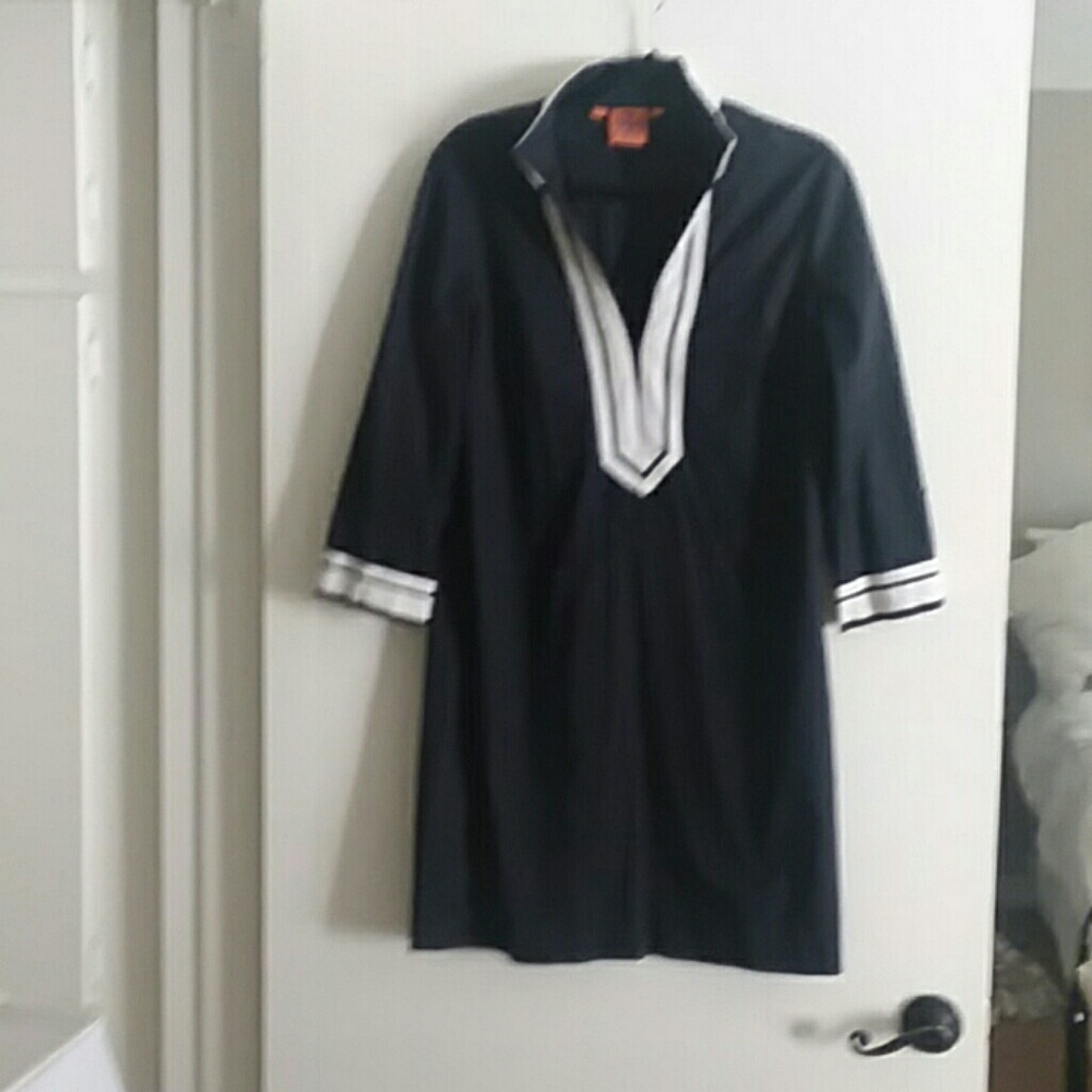 Navy Tory Burch Tunic Dress